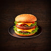 16 Doppel-Maxi-Burger